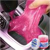Gel per la pulizia dell'auto, Prodotti per la pulizia e la manutenzione degli interni dell'auto, Facile pulizia della polvere negli angoli, Universale per auto, Applicazione riutilizzabile di polvere appiccicosa