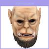 Mască Orc Înfricoșătoare World of Warcraft Piesa Facială din Rășină Pentru Halloween și Evenimente Festive
