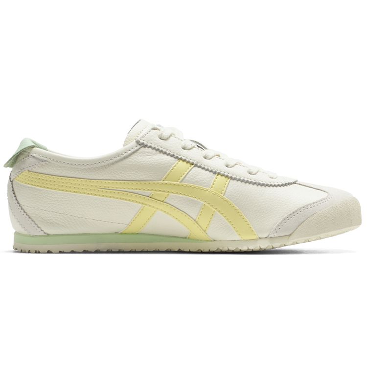 Onitsuka Tiger  Mexico 66 Ivory Acid Yellow Women Sneakers Cream 1182A078-751