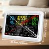 WiFi Weather Stations With Indoor Outdoor Temperature Hygrometer Alarm Clock And Weather Forecast Function