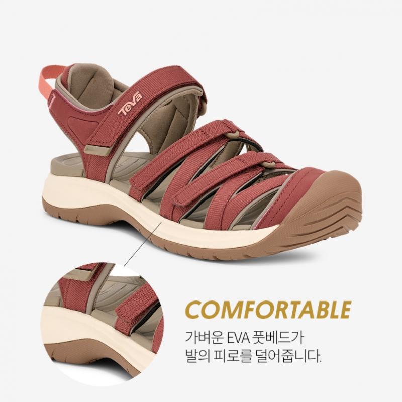 Teva Women Comfort Sport Sandals Mahogany Stvf2516310 Mah