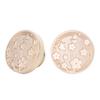 Vintage Antique Round Plant Sealing Wax Head Fire Paint for Wedding Invitation Scrapbooking Card DIY Envelopes Stamps