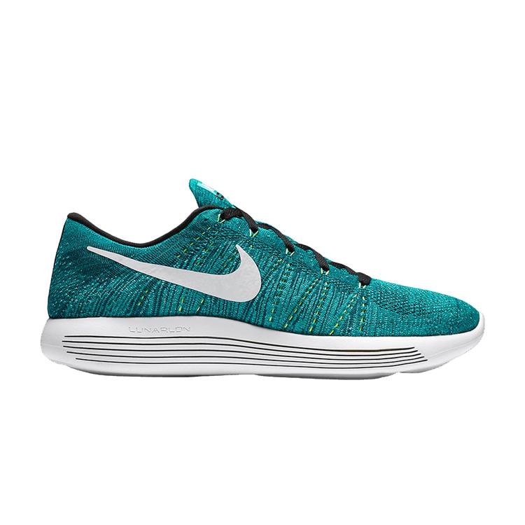 

Nike LunarEpic Flyknit Low Rio Teal Unisex Sneakers Green White 843764-301 45