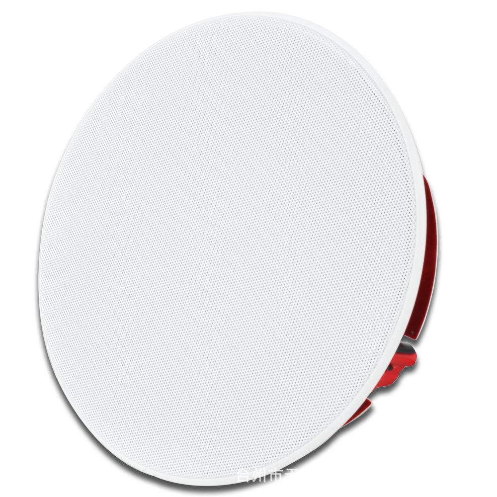6.5-inch Ceiling Speaker with High-Low Frequency Crossover for Background Music and Public Address