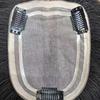 Hand-Knitted Fluffy Real Hair Topper for Women: Conceal White Hair, Invisible Hair Replacement.