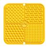 Dog Lick Mat, Pet Slow Feeder Mat with Suction Cups, Four Textured Zones, Silicone Pet Lick Mat for Dogs And Cats, Prevent Choking