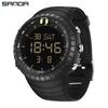 Sanda Men's Large Display Waterproof Sport Watch