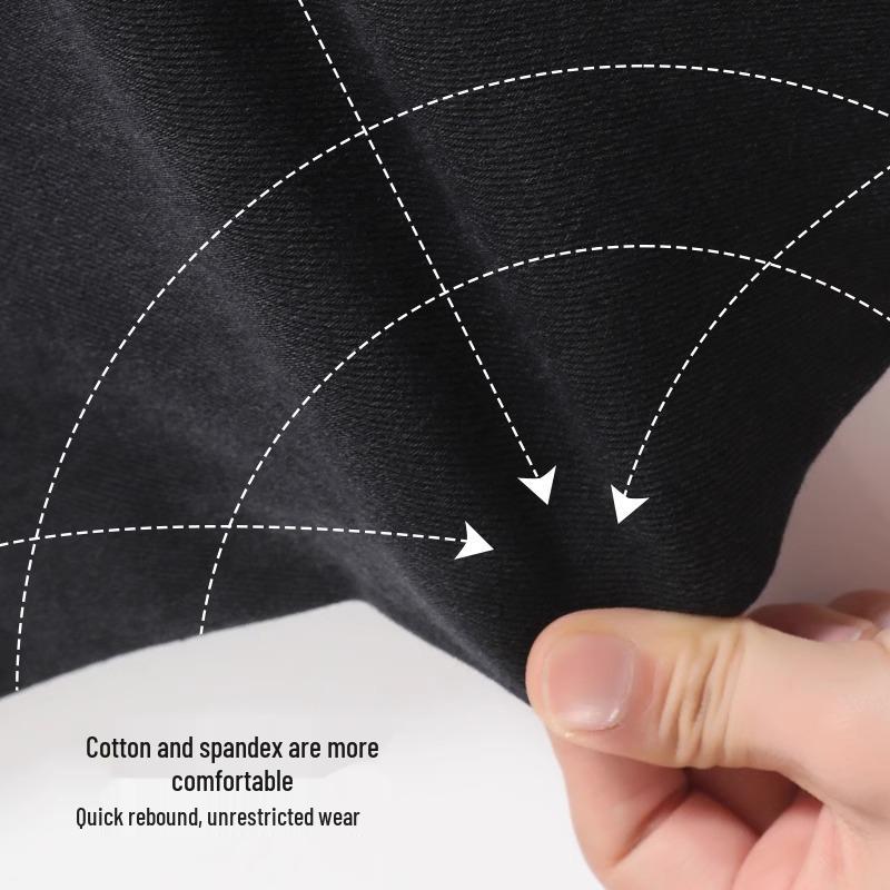 Women's 2025 High-Waisted Black Loose Straight-Leg Jeans: Slimming, Versatile, Wide-Leg Pants for Spring & Autumn