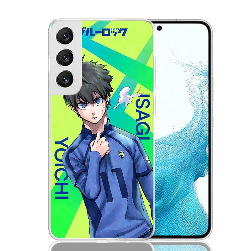 Горячий аниме Blue Lock Чехол для телефона Samsung Galaxy S26 S25 Edge S24 S23 FE S22 Ultra S21 Plus S20 + Fundas Cover Coque Galaxy S25 Samsung S21 Plus