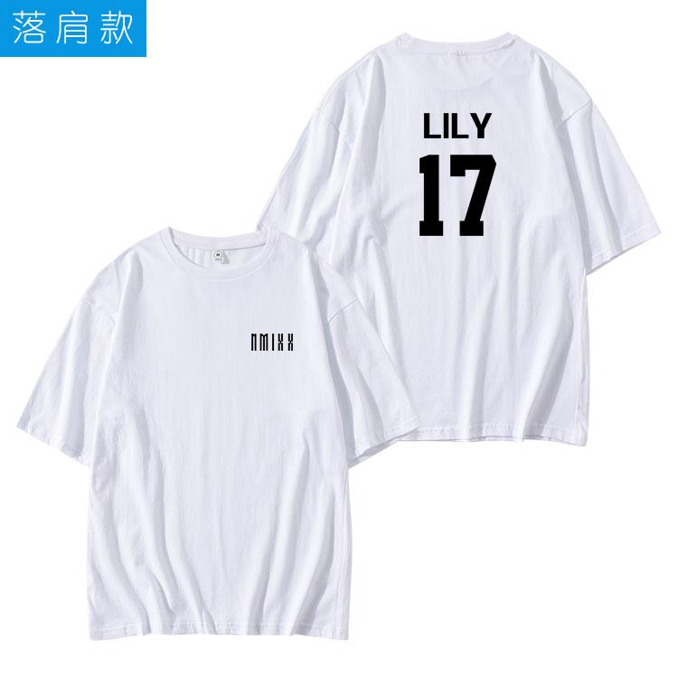 2023 NMIXX Kpop Style Tshirt 100 Cotton Oneck Women Unisex Short Sleeve Stylish Casual Tee