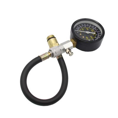 Tester kompresji silnika benzynowego samochodu Auto Benzyna Silnik gazowy Cylindry Samochodowy Manometr Diagnostyczny z Adapterem