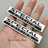 2PCS Logo Aluminum Limited Edition Car Body Badge Sticker Trunk Fender Emblem Decals Accessories For Car Motorcycle Bike Truck