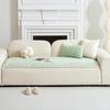 New Modern Simple Wind Sofa Cushion, Seat Cushion Fixed Cover, Straight Row One-Piece Combination Sofa Cover Cloth Towel
