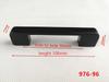Hole Spacing 96mm Zinc Alloy Black Cabinet Handles American Style Kitchen Door Pulls Drawer Knobs Furniture Handle
