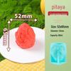 3D Mini Fruit Popsicle Mold - Mango, Peach, Lychee, Strawberry, Cantaloupe, Orange