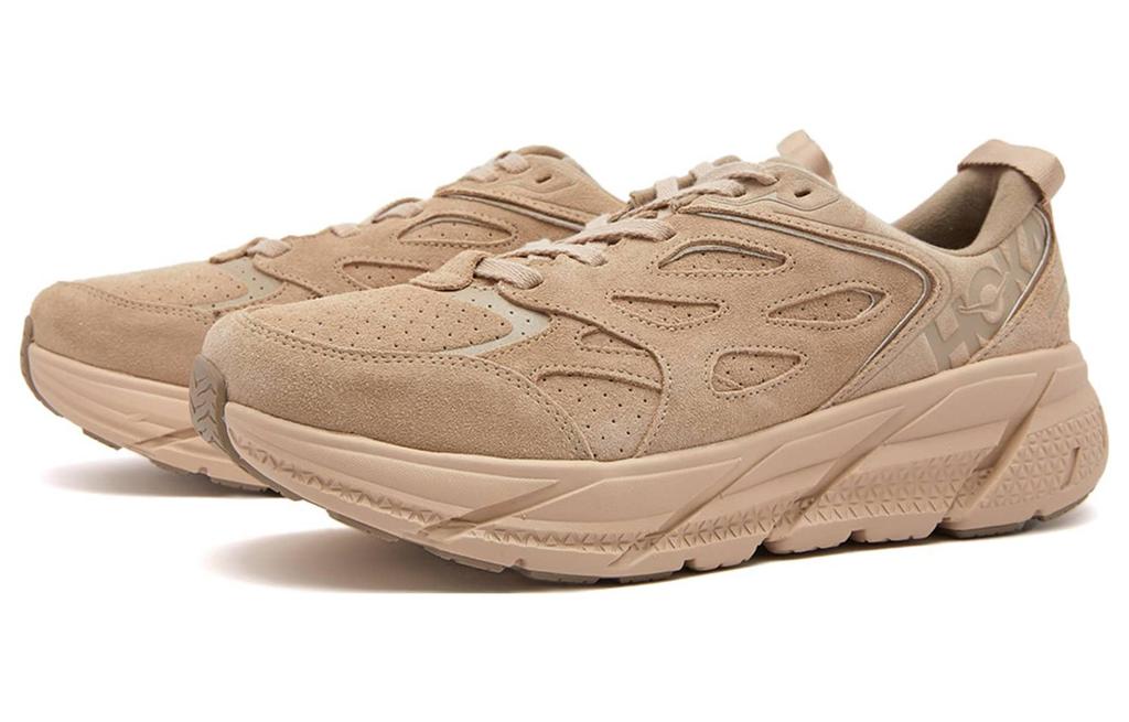 HOKA One One Clifton L Wildleder Shifting Sand Dune Unisex 1122571-SSDD