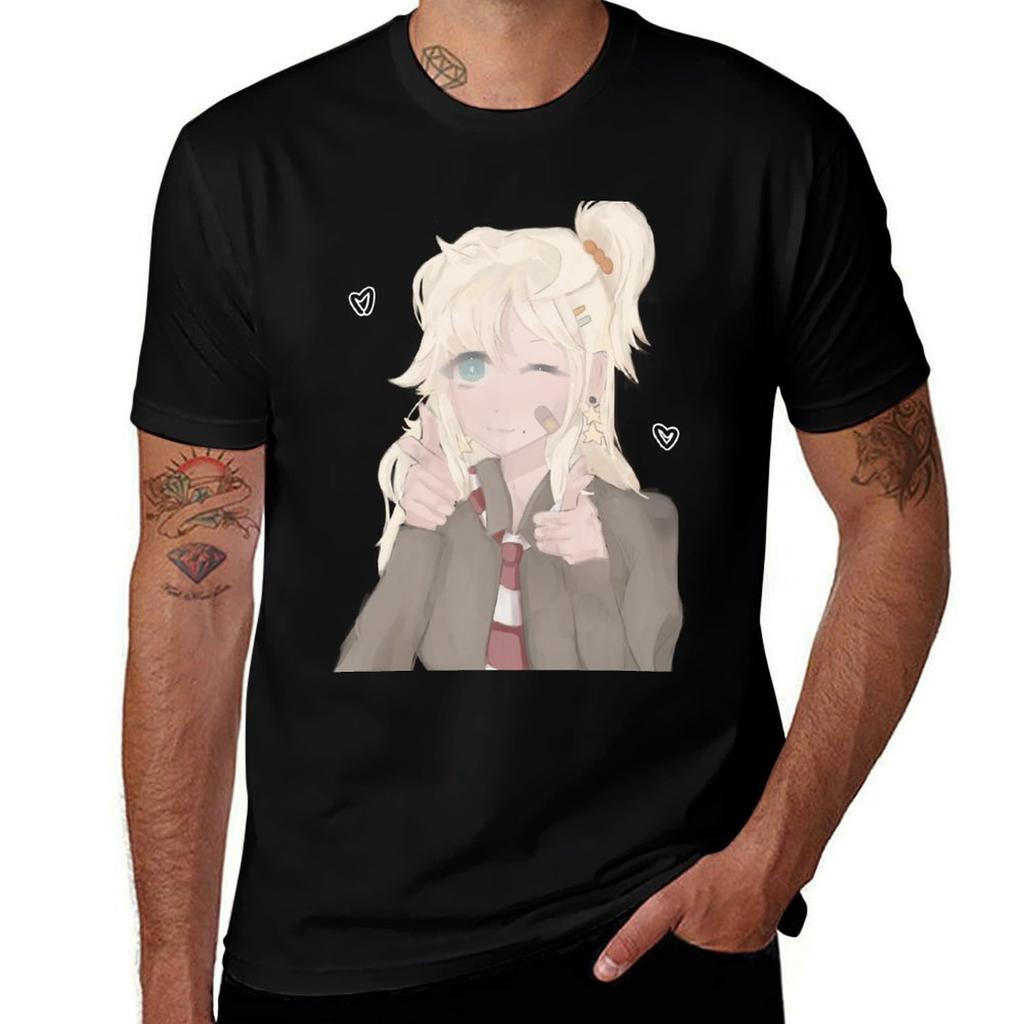 Anime Kawaii Girl Funny Gift For Girls Unisexga Accessories TShirt Outdoor Sports Lightweight Tee TShirt