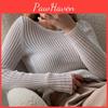 O Long Sleeve Neck Women Tees T Shirt Ladies Tee Shirt Street Knitwear Wear Top