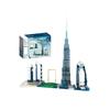 New York and Paris Landmark Building Blocks: Eiffel Tower & Titanic