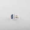 Tanzanite Gemstone 925 Sterling Silver Handmade Women's Jewelry Promise Ring For Gift RR-77-3