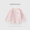 Baby Girl Long Sleeve Pure Cotton T-shirt - Spring/Autumn Cute Top
