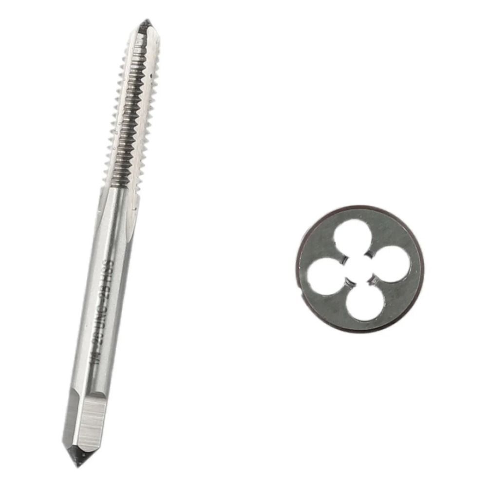 R1/4 Tap and Die Set 1/4"-20BSW Metric Screw Thread Tap Pratical Right Hand Thread  Plug Tap