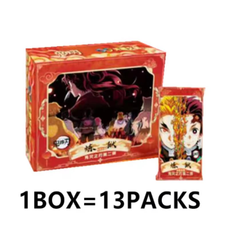 Offiziell Kimetsu no Yaiba Band 7 Tanjiro Nezuko TCG Sammelkarten Booster Box Echtes Anime Sammlerstück Fans Geschenke