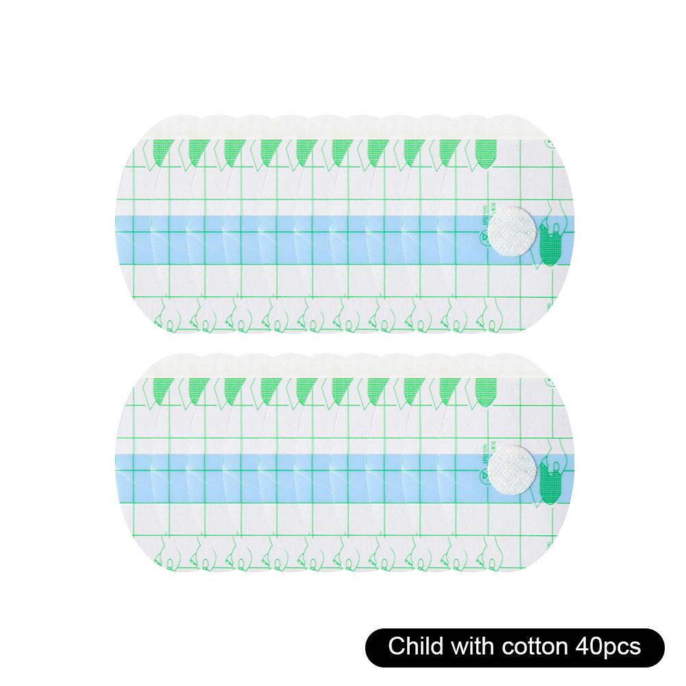 60-20Pcs Adhesive Ear Pad Anti-Wear Foot Patch Heel Patch Waterproof Baby Adult Bath Ear Protector for Bathroom Swimming Sticker