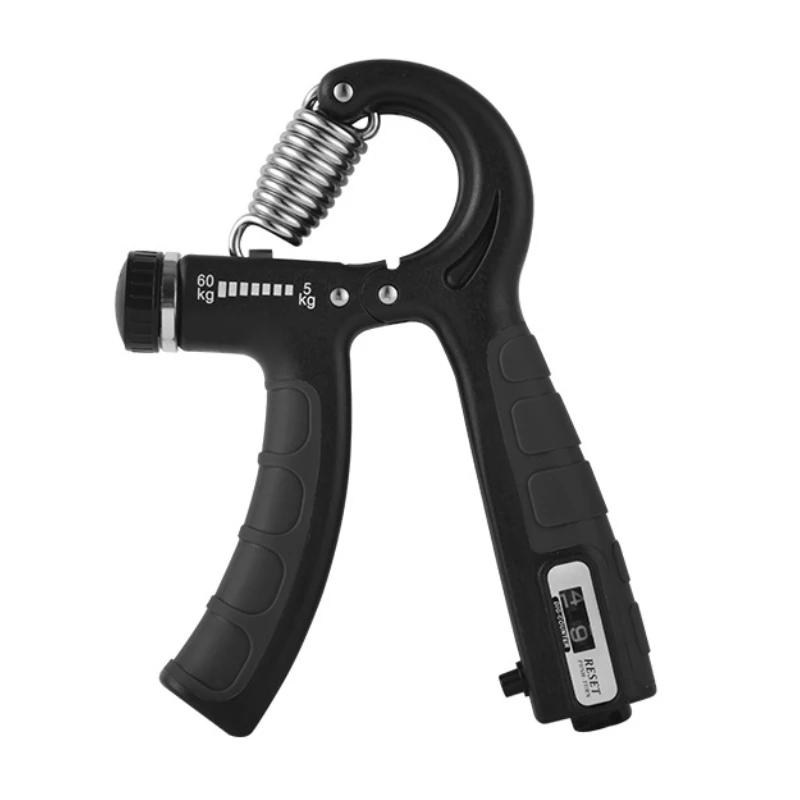 Adjustable R-Type Hand Grip Spring Finger Pinch Wrist Expander Portable Fitness Equipment Exercise Countable Strengthen Gym Grip