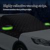 Car Windshield Snow Cover Thicked Windproof Waterproof Protection Windshield Ice Protector Cover for Sedans Outdoor Winter
