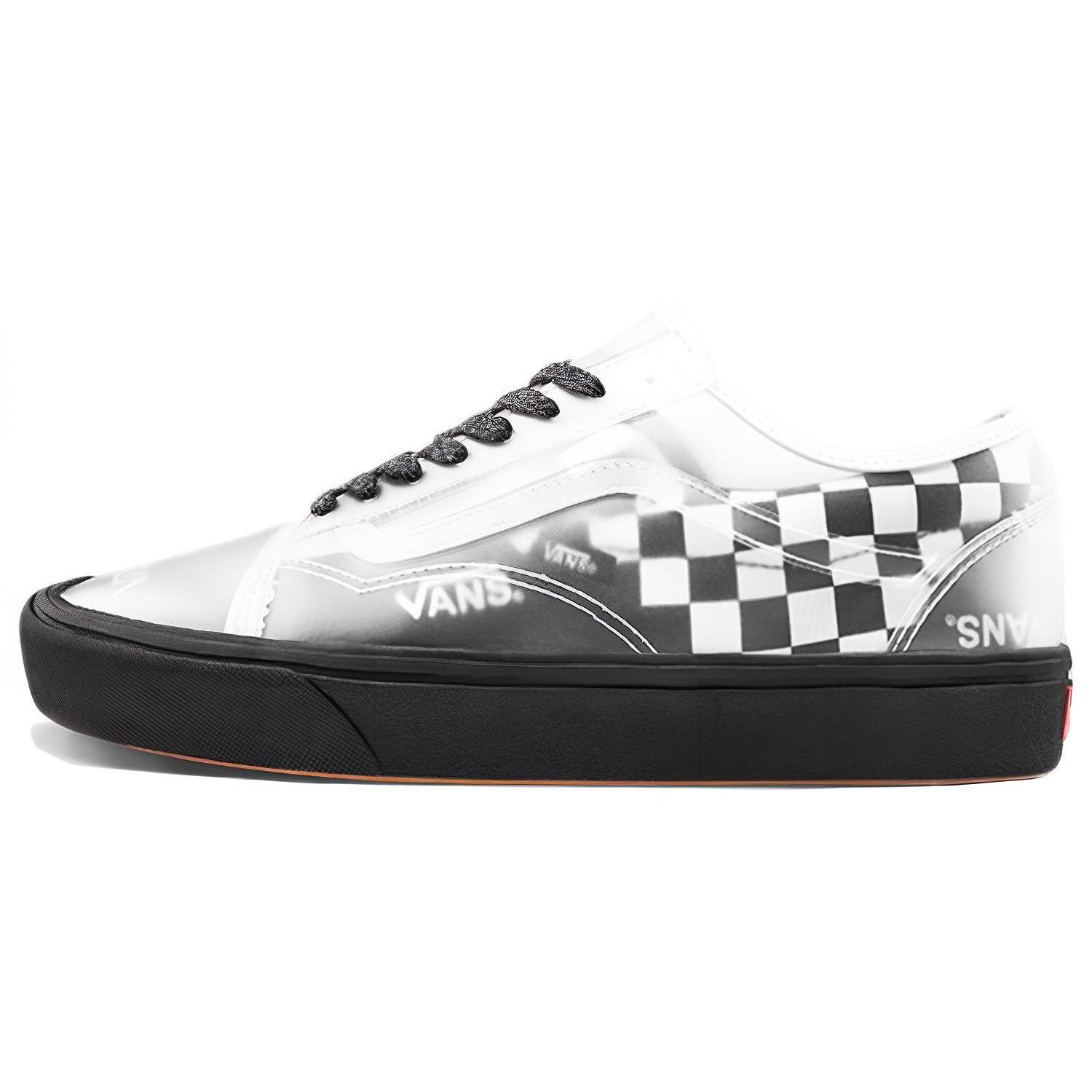 Slip-Skool ComfyCush Vans Block - Black Checker Men s VN0A4P3E1TQ EU 36