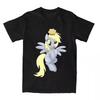 Derpy Hooves Stud Muffin Children's T-shirt 100% Cotton Hip Hop Short Sleeve Round Neck Parent Child T-shirt