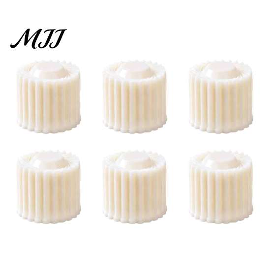 Round Manual Press Mold Sunflower Pattern Mooncake Mold, Hand Double Ended Plastic Pastry DIY Dessert Decorating Kit Tool, Easy Clean Dough