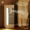 Dual Spray Desktop Air Cooler Mute Operation USB Air Cooler Air Cooler Humidifier  Portable Cooling