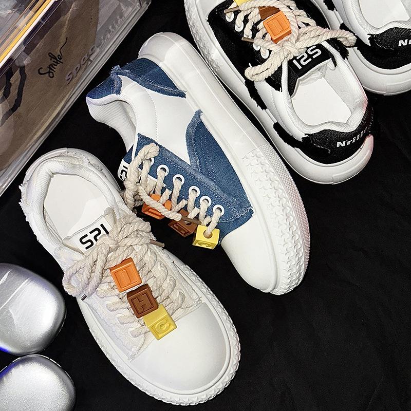 Fashion 2025 Spring New Mens Shoes Low-Top Style Heightened Platform Sneakers Fashion Versatile Mens Casual Shoes Zapatos para hombres