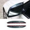 Rear View Mirror 2013- Rain Eyebrow Trim For BMW 3-Series ABS Carbon Fiber