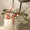 New Unisex Ultralight Square Glasses for Men Women Myopia Glasses Plain Optical Lenses Nearsighted Eyewear Eyeglass -1.0 To -6.0
