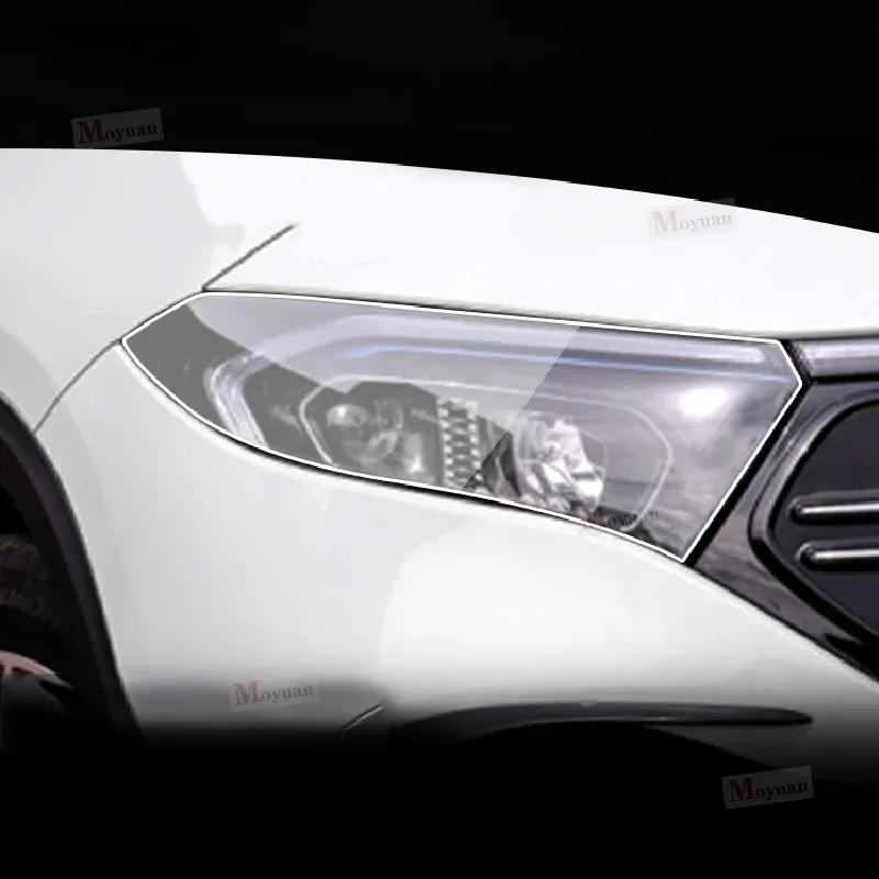 Für Mercedes-Benz EQA EQB - Auto Außen Scheinwerfer Kratzfest TPU Schutzfolie Kratzfest Reparaturfolie Zubehör
