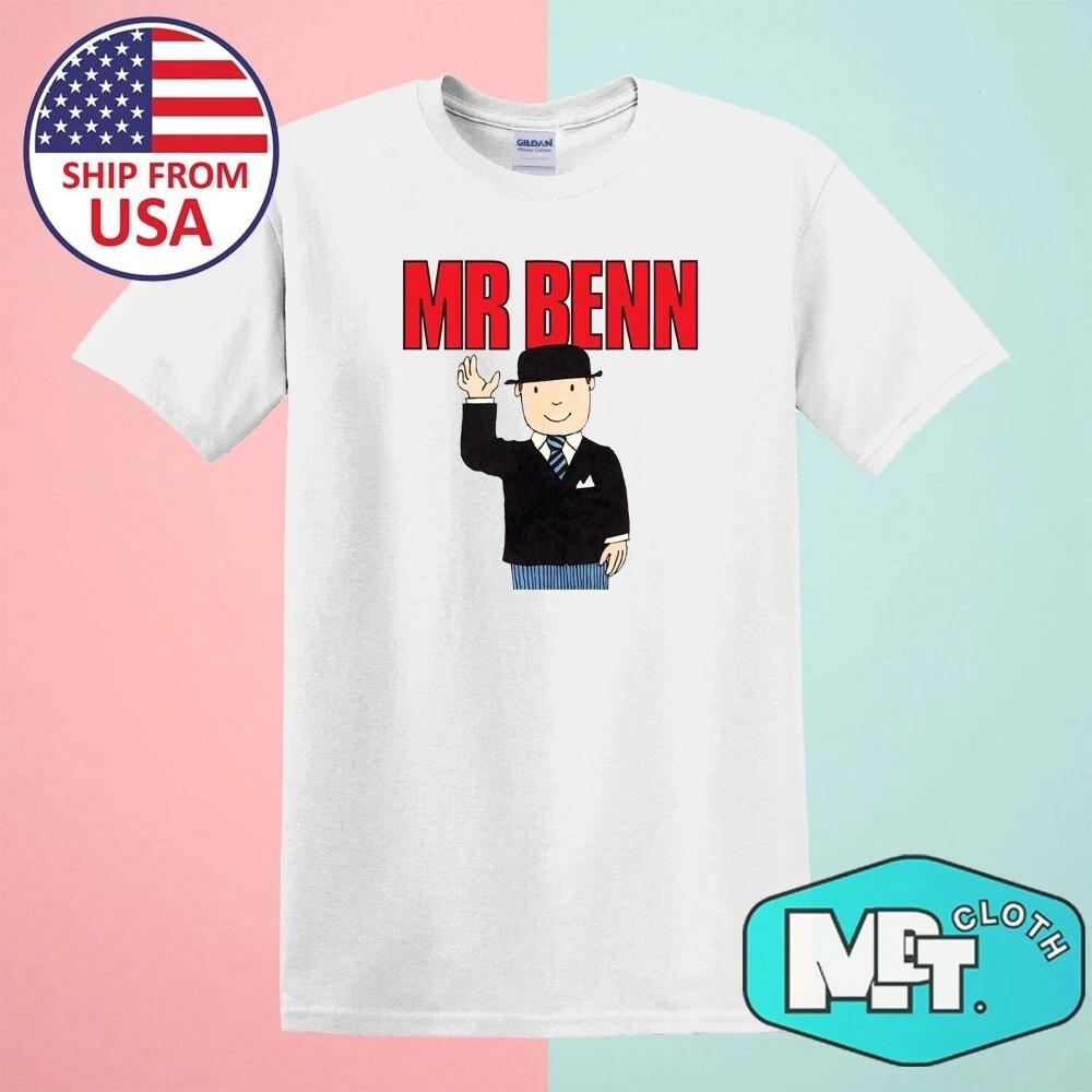 Mr Benn Men s White Size S-5XL XL