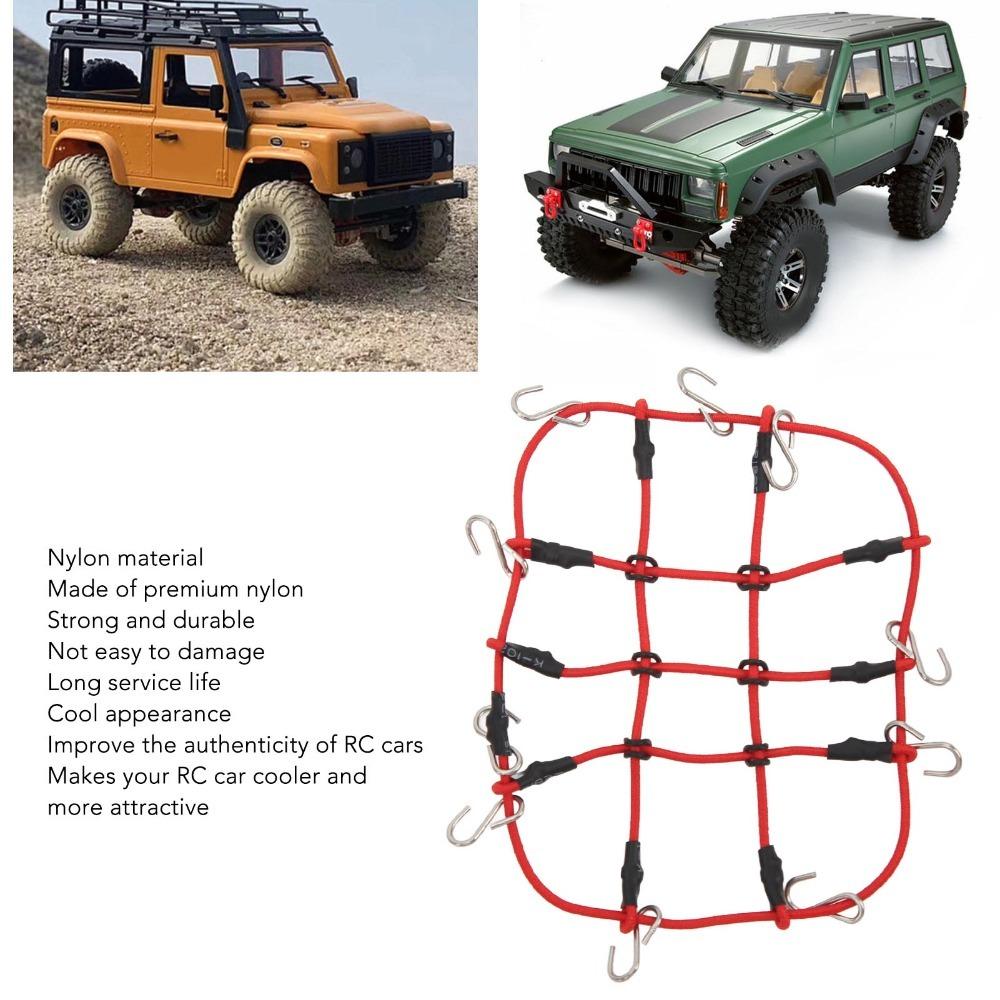Elastic RC Crawler Luggage Net for Traxxas TRX4M 1/18 and for Axial SCX24 1/24 RC Car For RC Truck