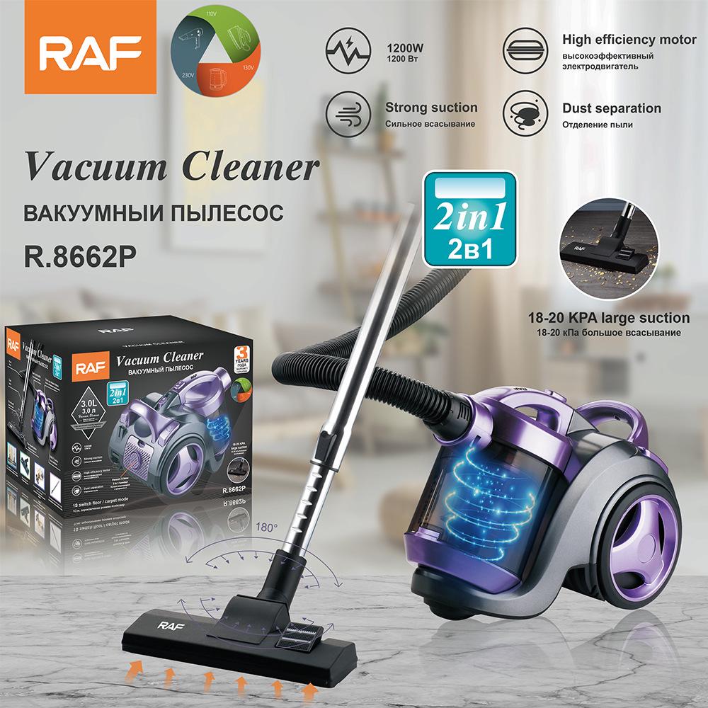 

European Standard Portable Vacuum Cleaner R.8662: Powerful, Cord-Retraction for Household & Commercial Use EU Standard