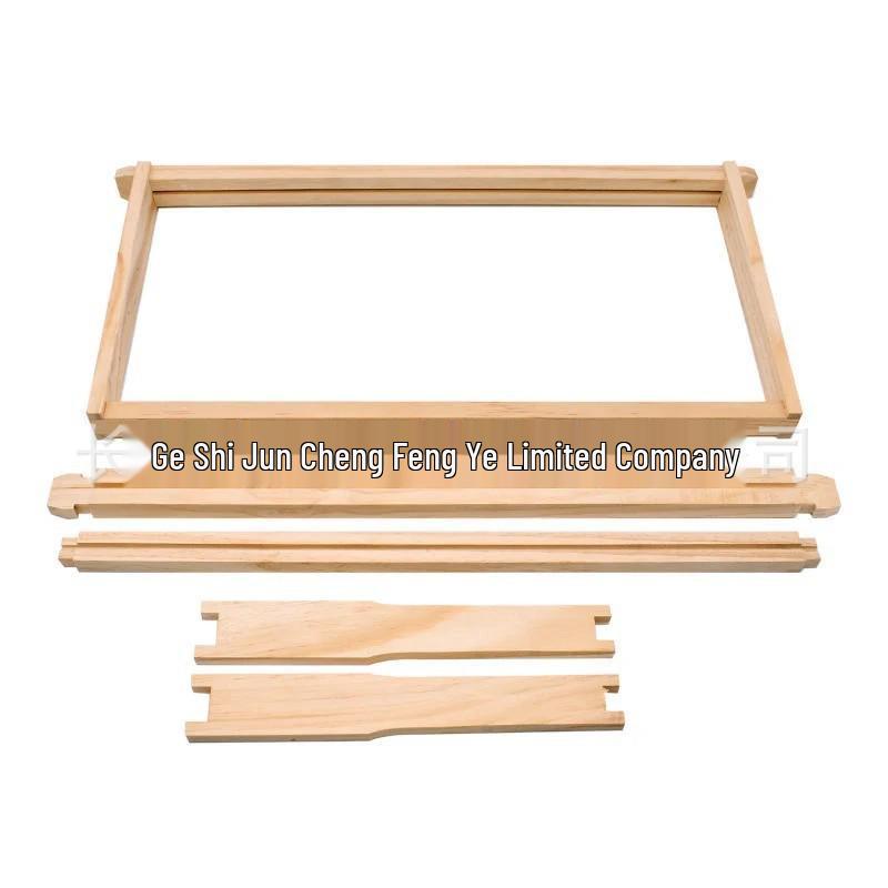 Italian Pine Wood Beehive Frame (Knotless) - Langstroth Design, Assembleable Chinese Foundation Frame