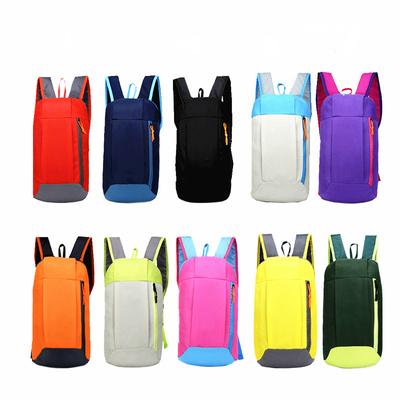 10L Outdoor Sports Light Weight Waterparoof Backpack Travel Hiking Bag Zipper Adjustable Belt Camping Knapsack Men Women Child