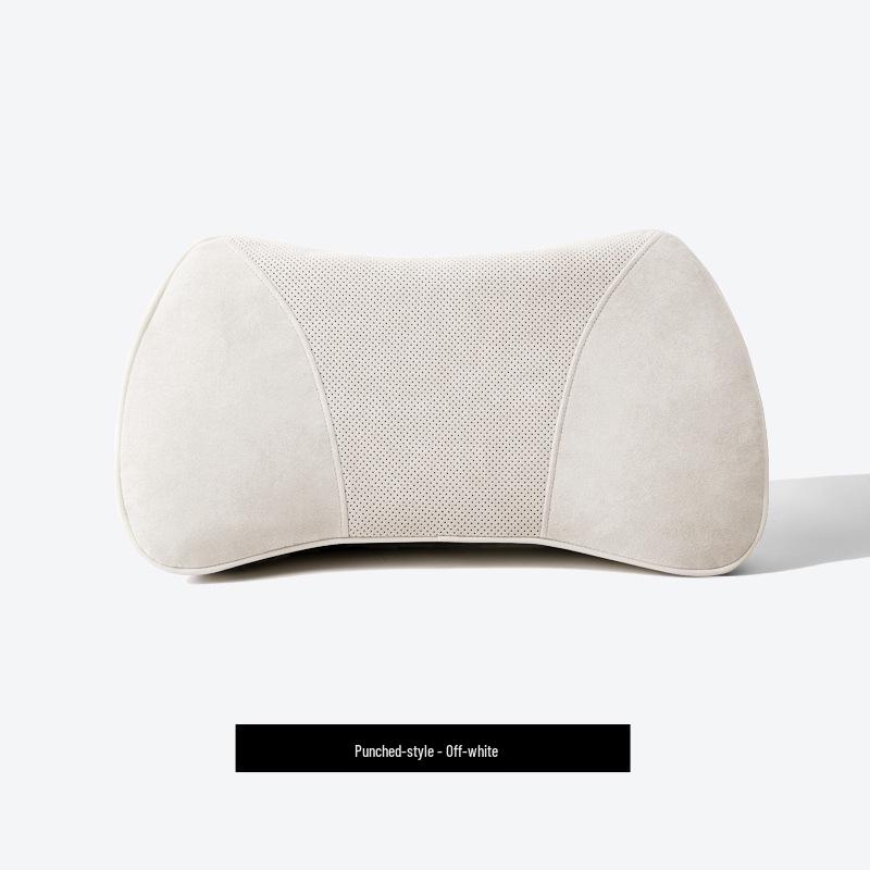 כרית תמיכה מותנית וצווארית לרכב – כרית דקה מקצף זיכרון לתמיכה בגב ובזנב