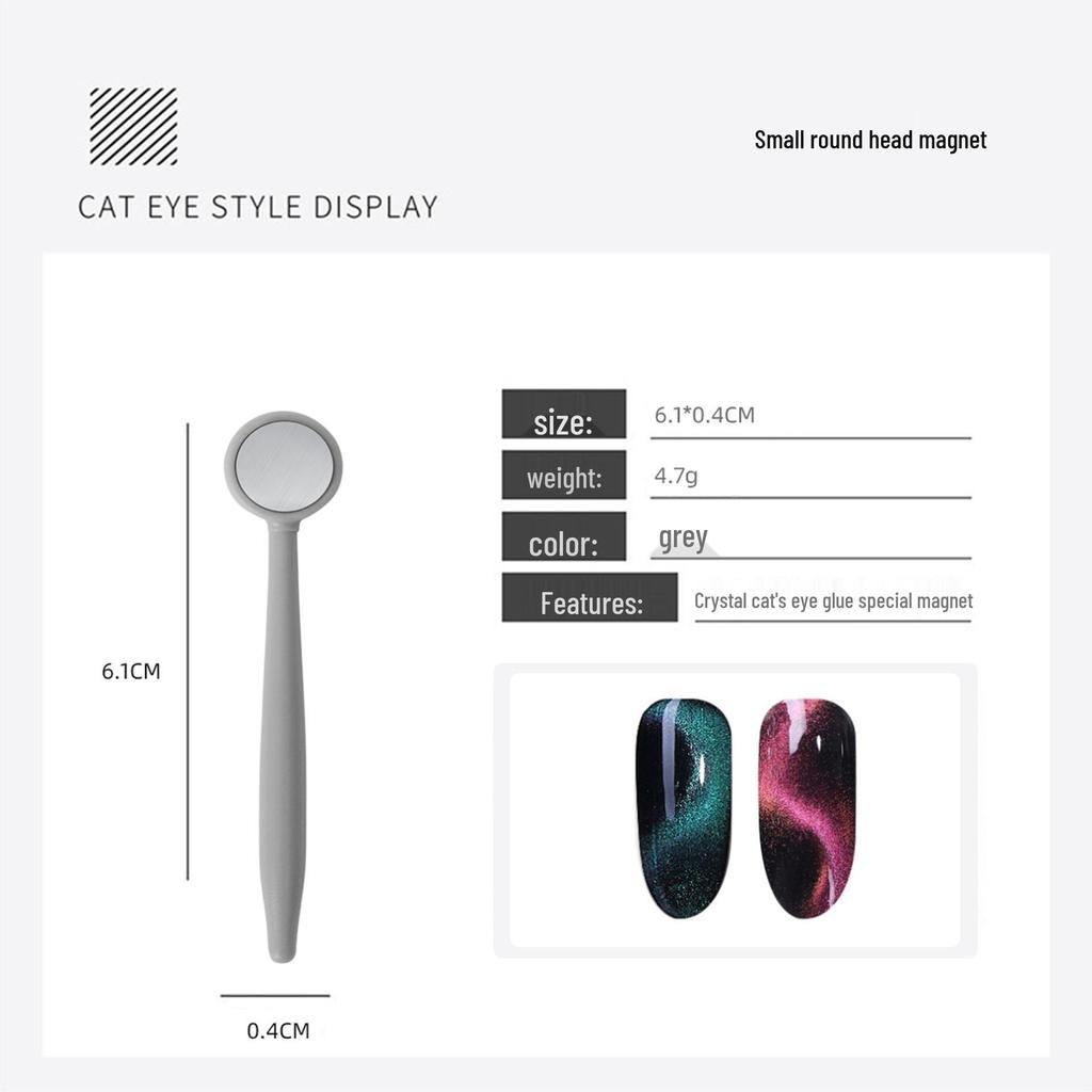 Super Starker Katzenaugen-Nagelkunst-Magnet für Gel-Lack