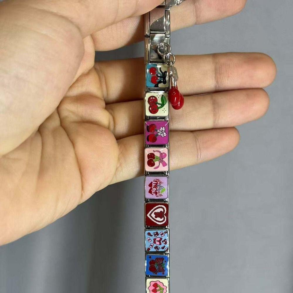 Stainless Steel Bracelet Module DIY Jewelry Charm Bracelet Link Bracelets Making Tool  Women Girl