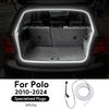 LED for GOLF Volkswagen POLO 2009-2024 Rear Trunk Light Bright Silicone Light Yellow White Proposal Decor Accessories Auto Parts