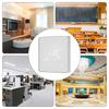 Programmable Smart Digital Thermostat Mirror Room Temperature Controller with LCD Backlight Touchscreen for Home School Office Hotel