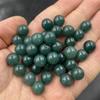 8mm Blue Water Jade Round Loose Beads for DIY Jewelry Accessories