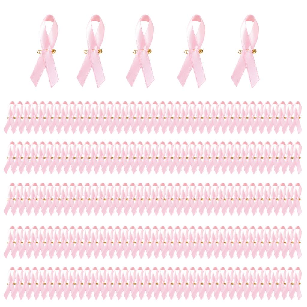 200PCS Colorful Ribbon Lapel Pins Solidarity Ribbon Pins Ribbon Texture Suitable for Volunteer and Nonprofit Events